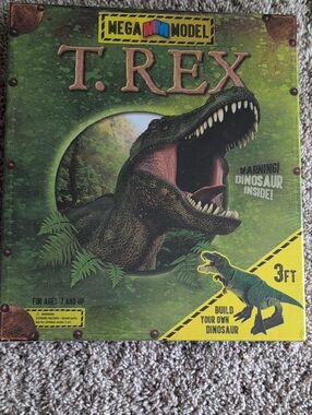 Scholastic T. Rex Model Kit — Green and Brown